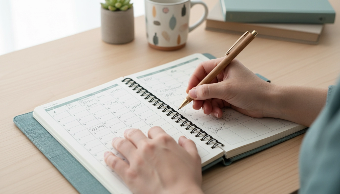 Habit Tracker in a Planner: Setup, Daily Use, Review