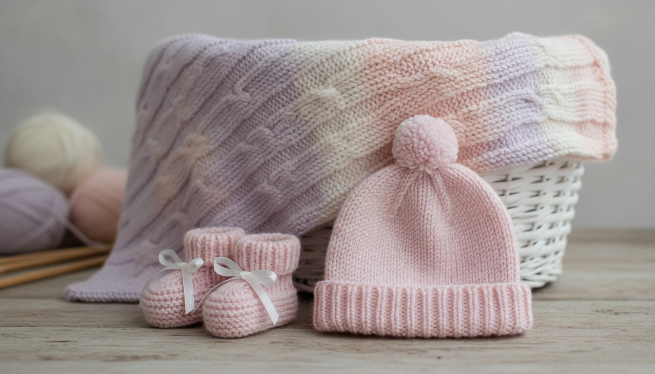 Sweet Knitting Ideas for a Baby Girl (Hats to Blankets)