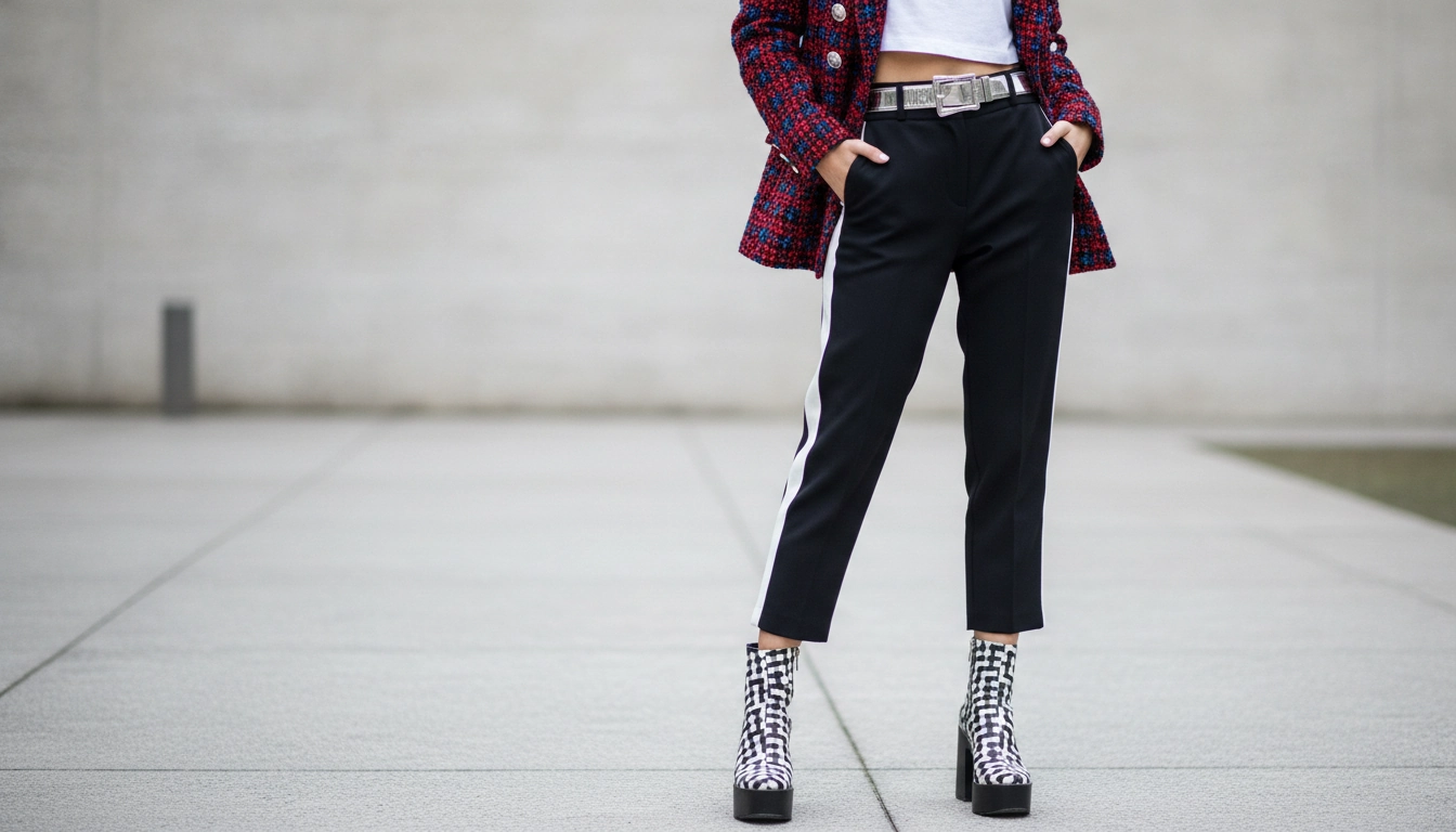 Flamboyant Gamine Outfit Guide: Sharp, Cropped, Bold