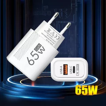 65W GaN USB-C Wall Charger: PD + Quick Charge Guide